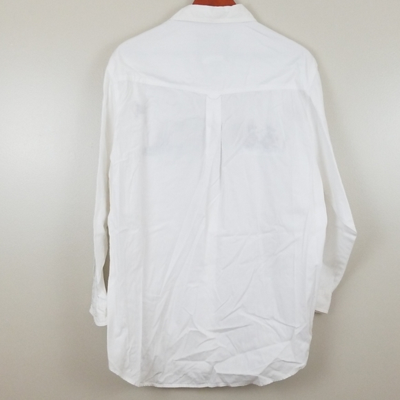 Express Jean's Mens White Button Up Shirt Small - Picture 6 of 6